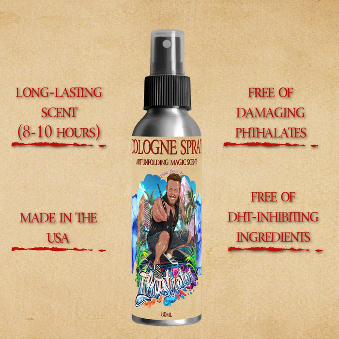 The Illustrator - Cologne - Sunlit Oak, Honeyed Resin, Ambrosial Nectar