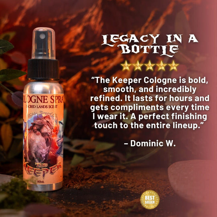 The Keeper - Cologne - Exotic Tobacco, Citrus Zest, Ancient Woods, and Spicy Patchouli