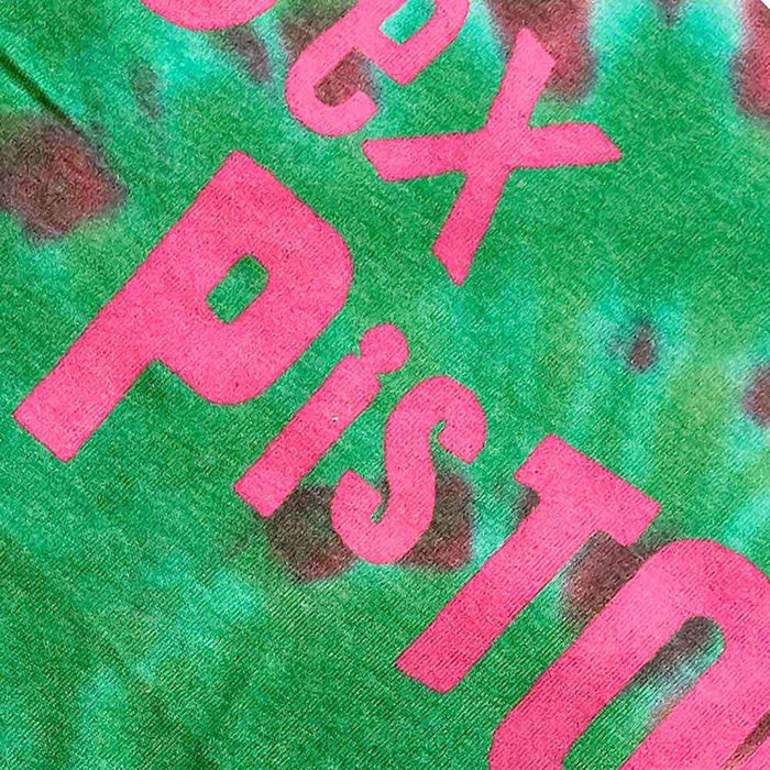 THE SEX PISTOLS - LOGO - Crop Top Green (Wash Collection)