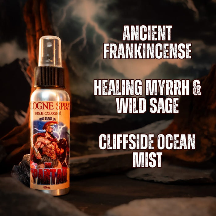 The Spartan - Cologne - Frankincense, Myrrh, Sage, and Ocean Mist