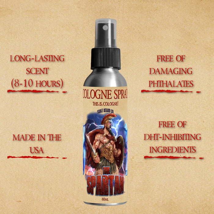 The Spartan - Cologne - Frankincense, Myrrh, Sage, and Ocean Mist