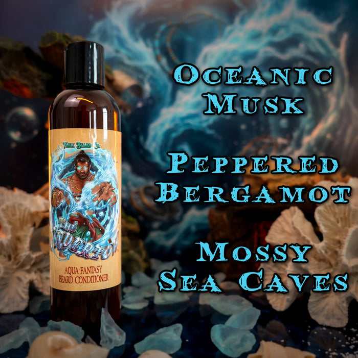 The Undertow - Beard Conditioner - Palm Tree Woods, Oceanic Musk, Peppered Bergamot, and Mossy Sea Caves