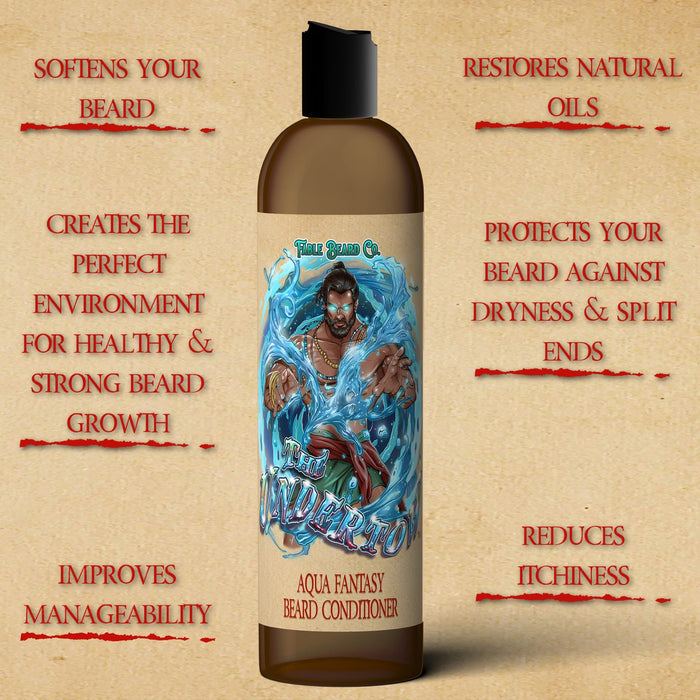 The Undertow - Beard Conditioner - Palm Tree Woods, Oceanic Musk, Peppered Bergamot, and Mossy Sea Caves