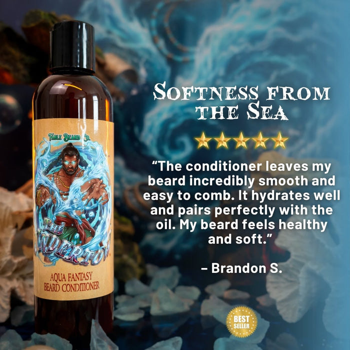 The Undertow - Beard Conditioner - Palm Tree Woods, Oceanic Musk, Peppered Bergamot, and Mossy Sea Caves