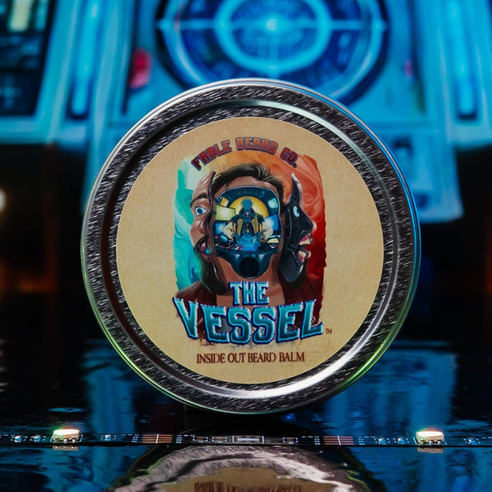 The Vessel - Beard Balm - White Amber, Sundrenched Green Apples, Transcendent Oakmoss