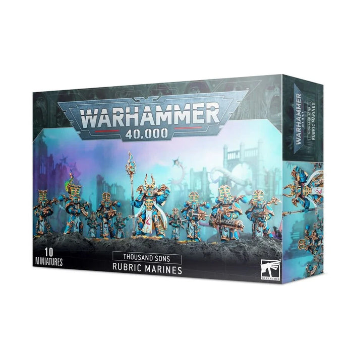 Thousand Sons Rubric Marines Chaos Warhammer 40K 43-35