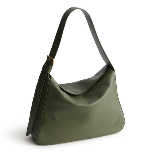 Tifton Hobo Tote-Bronze Green-Image 1-Vera Bradley