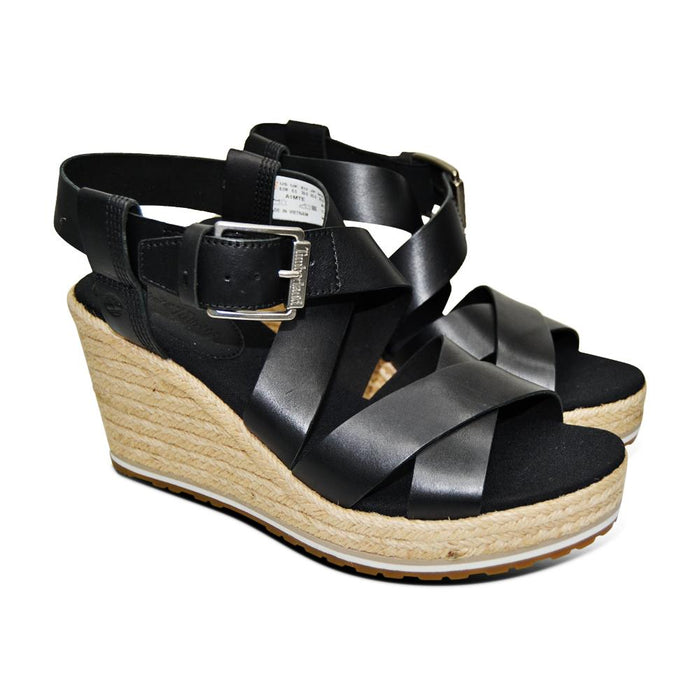 Timberland Womens - Nice Coast - Black - A1MTE-Brands Women, Brands50, Footwear Women, New Arrivals, Other Brands, Sliders and Sandals, Timberland, Women-Foot World UK