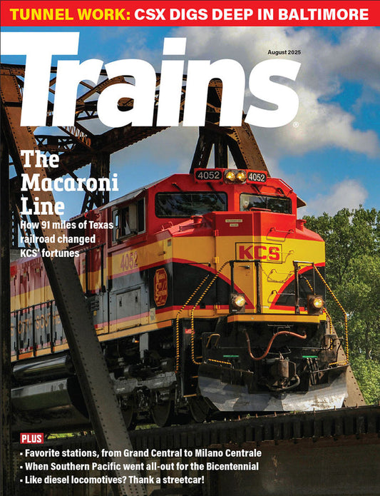 Trains August 2025