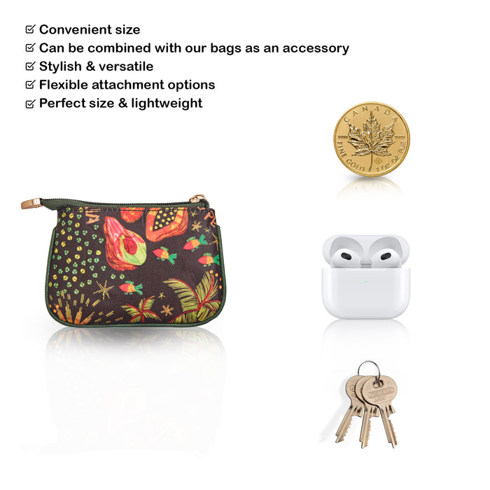 Women's seaside coin pouch small wallet for travel and daily use-feature image