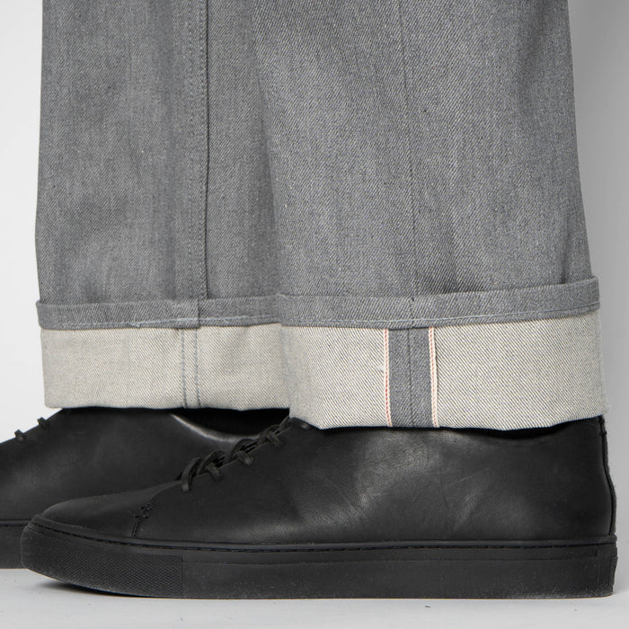 True Guy - Heather Grey Selvedge by Naked & Famous Denim