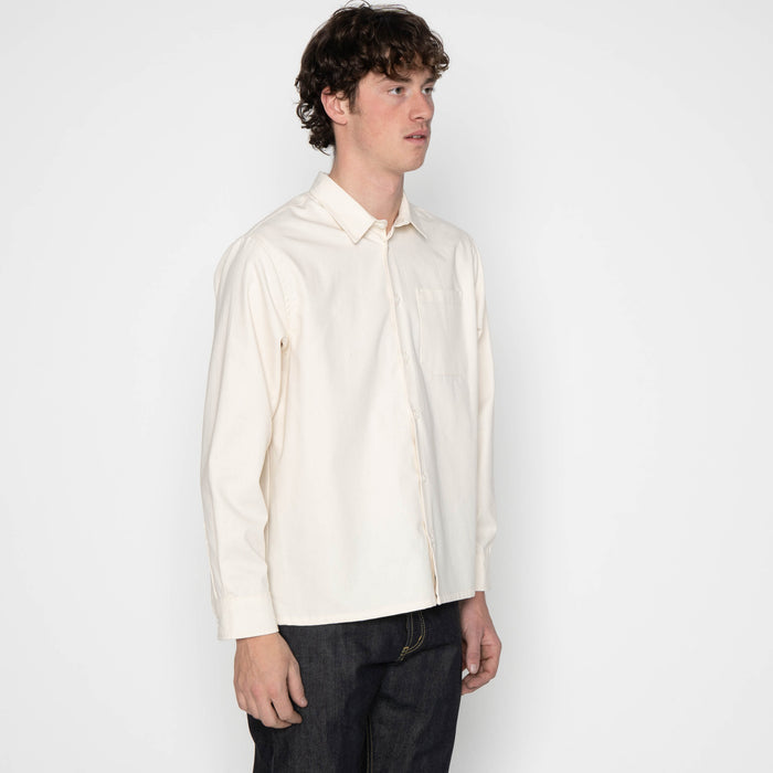 True Shirt - Natural Seed - Ecru by Naked & Famous Denim
