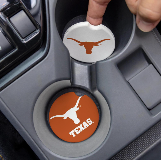 University of Texas Car Coaster Set