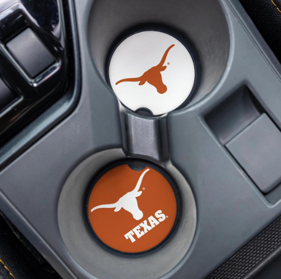 University of Texas Car Coaster Set