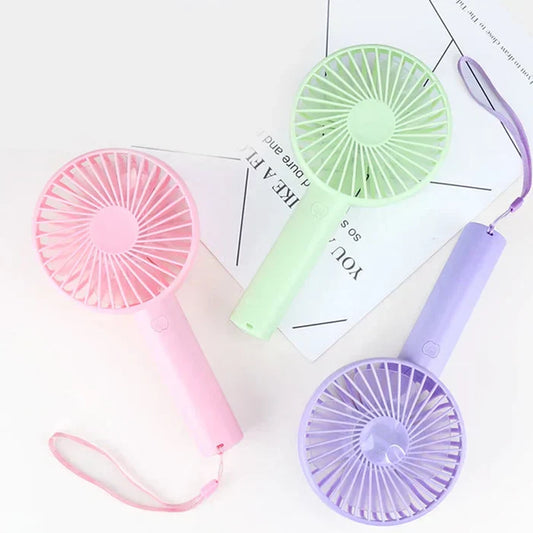 USB Rechargeable Handheld Mini Portable Fan