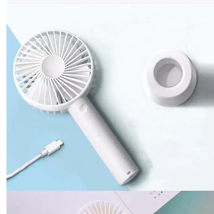 USB Rechargeable Handheld Mini Portable Fan