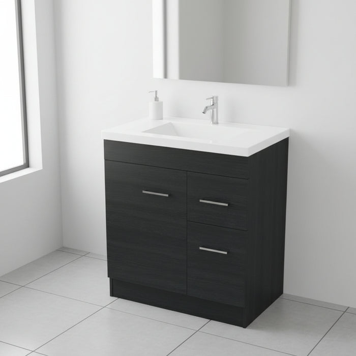 Vanity - Misty Freestanding Plywood Series Black 100% Water Proof