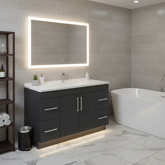 Vanity - Misty Freestanding Plywood Series Black 100% Water Proof