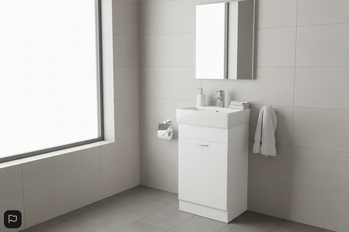 Vanity - Misty Series White