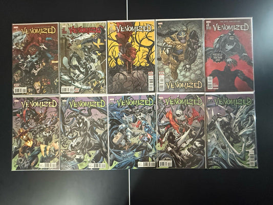Venomverse Reborn #1-5 (A Cover Set + Connecting Cover Set) (Complete)