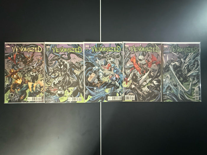 Venomverse Reborn #1-5 (A Cover Set + Connecting Cover Set) (Complete)