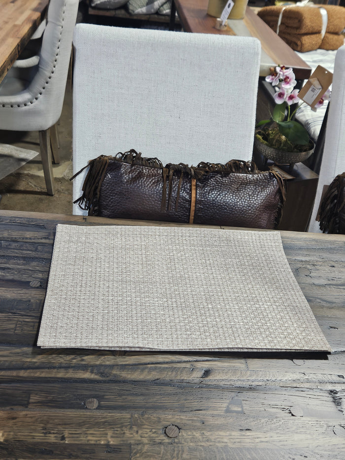 Vida Rectangle Rattan Placemat