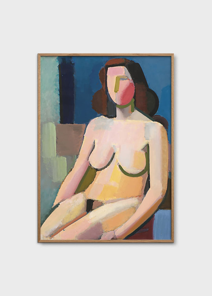 Seated Female Nude 1940 by Vilhelm Lundstrom