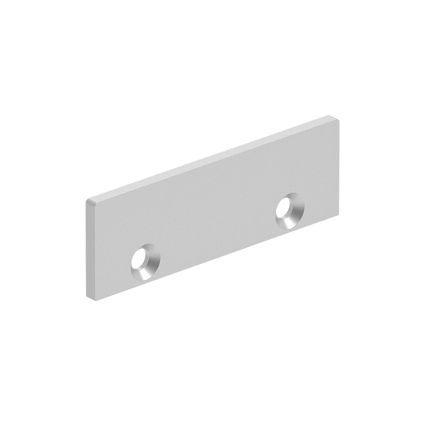 VISOR Balustrade - Aluminium 70x23mm Handrail End Plate - Image 2