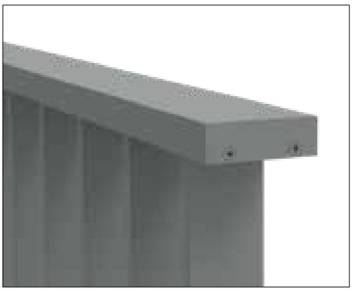 VISOR Balustrade - Aluminium 70x23mm Handrail End Plate - Image 6