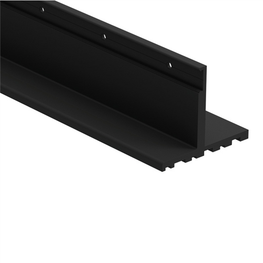 VISOR Balustrade - Aluminium Deck Mount 'T' Profile - 4000mm Long - Image 1