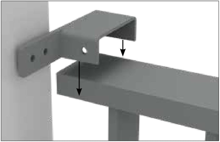 VISOR Balustrade - Aluminium Offset Handrail Bracket - 2 Pack - Image 4