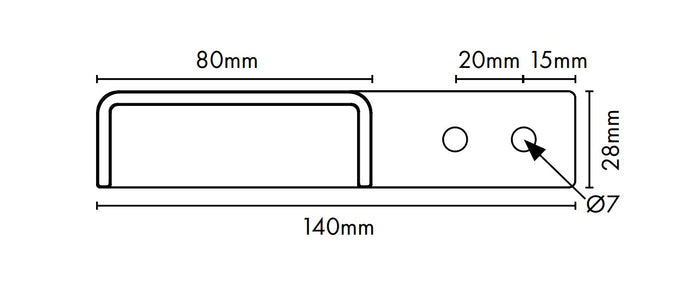 VISOR Balustrade - Aluminium Offset Handrail Bracket - 2 Pack - Image 6