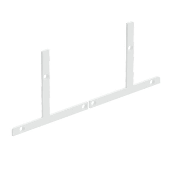 VISOR Balustrade - 'T' Deck Mount End Plates - Pack of 2 - Image 3
