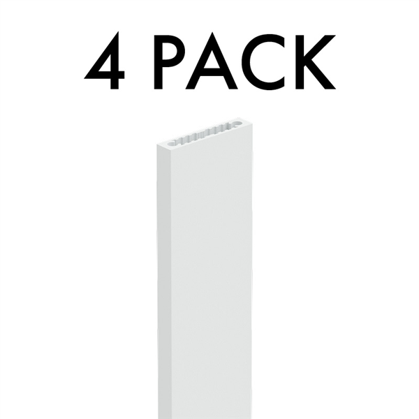 VISOR Balustrade, Aluminium 50x10mm Baluster - Pack of 4 - 1200mm High - Image 2