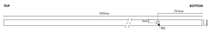 VISOR Balustrade, Aluminium 50x10mm Baluster - Pack of 4 - 1200mm High - Image 5