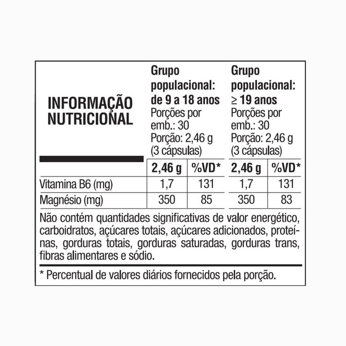 VITAFOR | Magnésio Plus (90 Cápsulas)