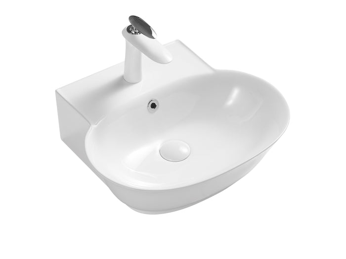 VITO Wall-Mounted  Ceramic Basin 500*450*155mm