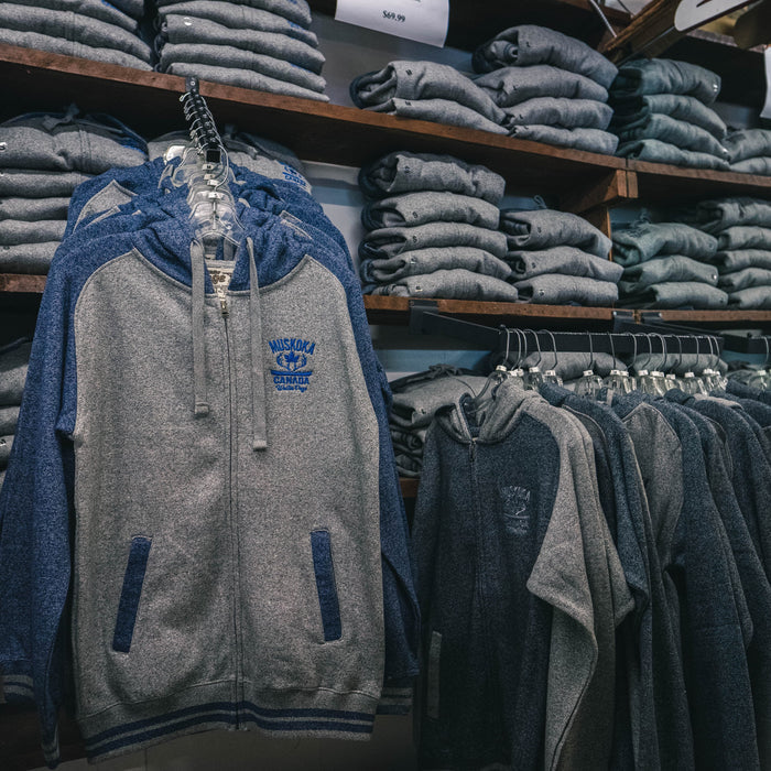 Walter Page 2 Tone Zip Up Hoodie