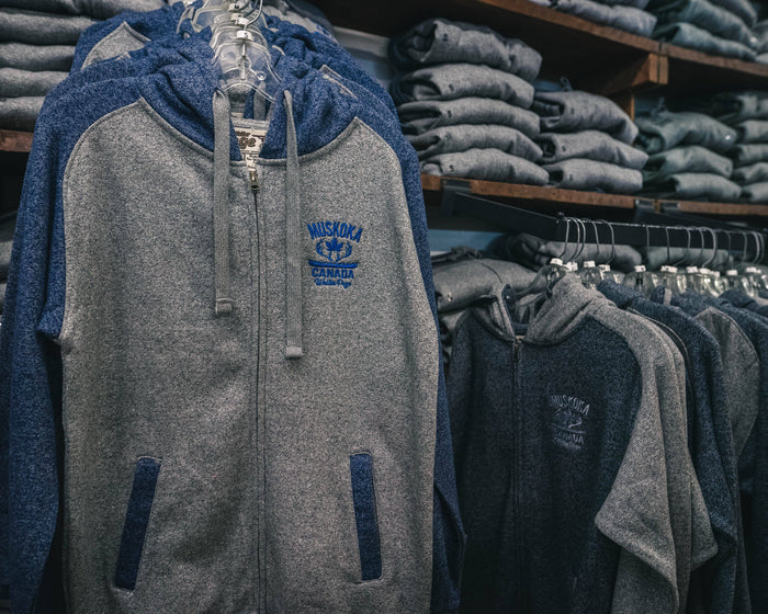 Walter Page 2 Tone Zip Up Hoodie