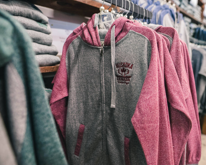 Walter Page 2 Tone Zip Up Hoodie