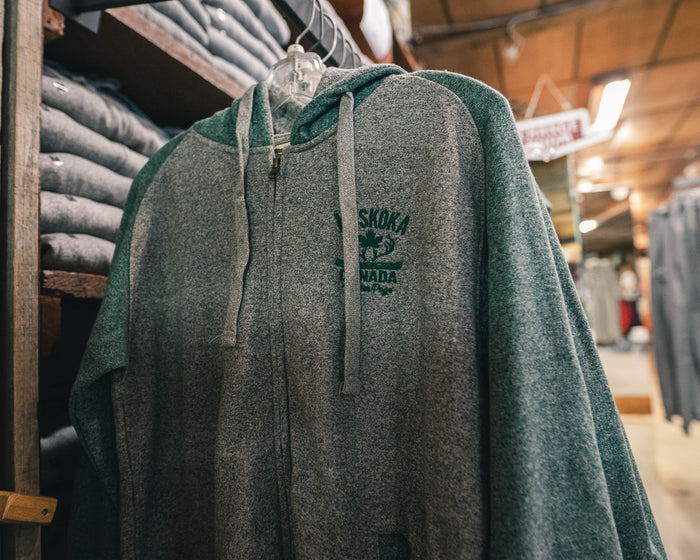 Walter Page 2 Tone Zip Up Hoodie