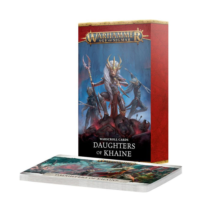 Warscroll Cards: Daughters of Khaine WARHAMMER AOS 85-06