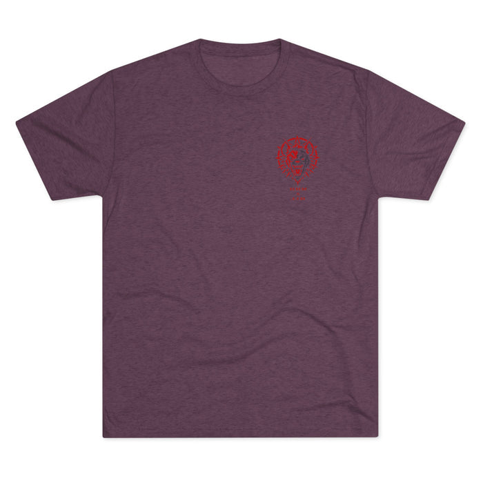 S / Tri-Blend Vintage Purple