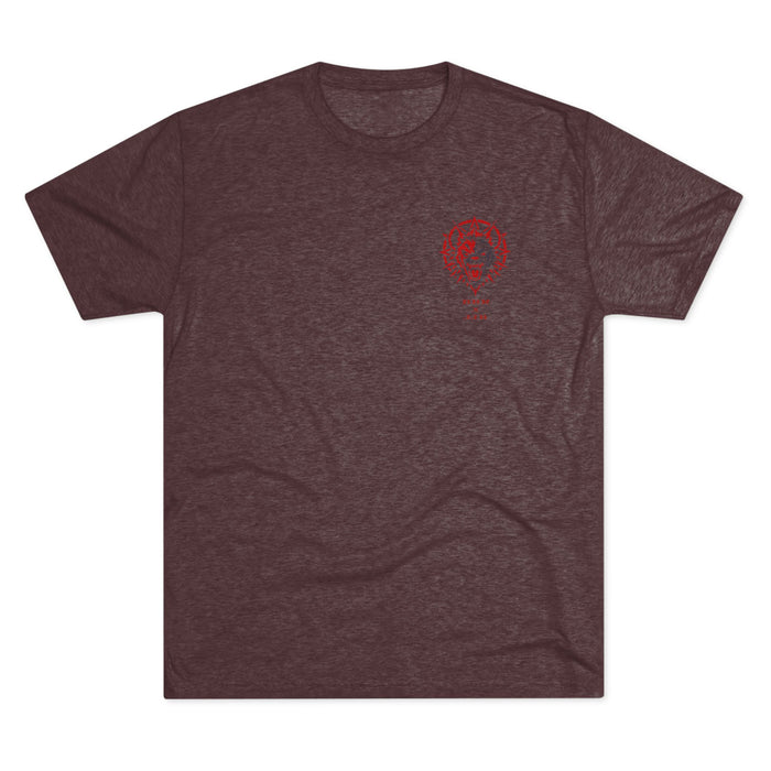 S / Tri-Blend Cardinal Black