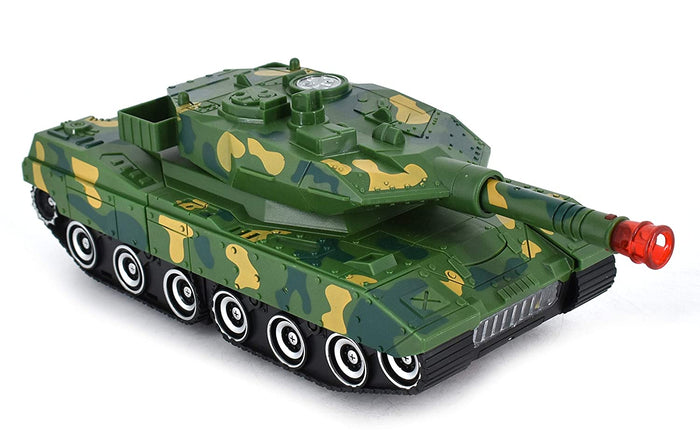 White Whale Deformation Combat Electronic Robot Car Tank Deformation Robot Toy with Light, Music and Bump Function (Tank Robot) Toys for Boys/Toddlers/Kids