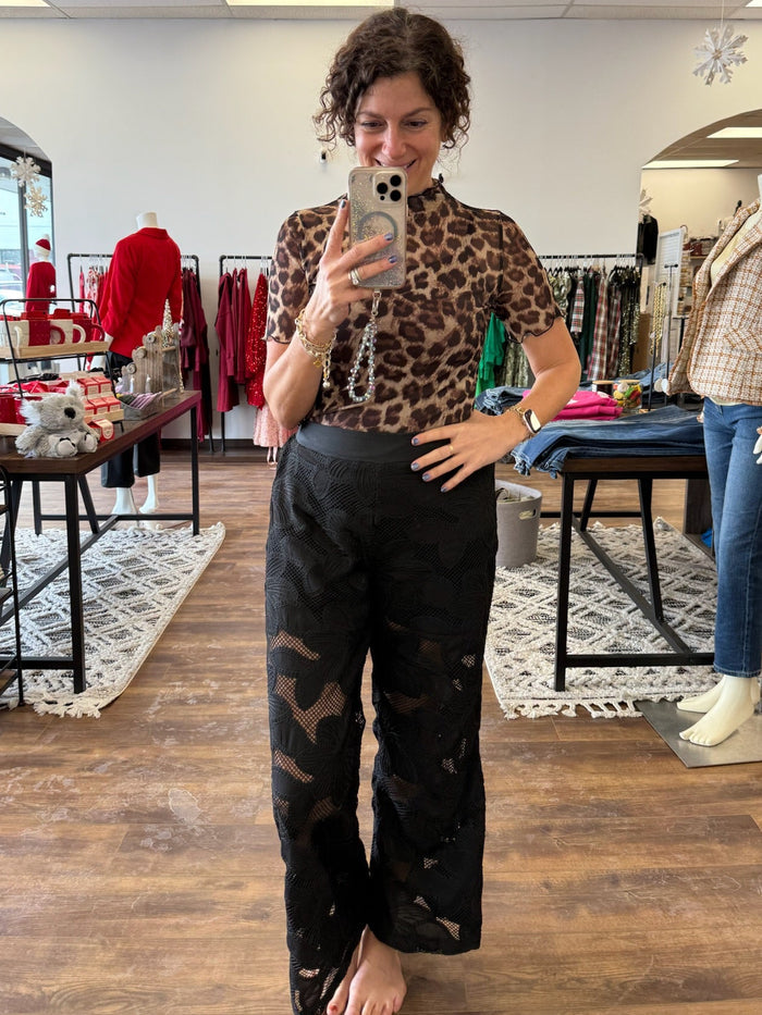 Wild Intentions Mesh Top