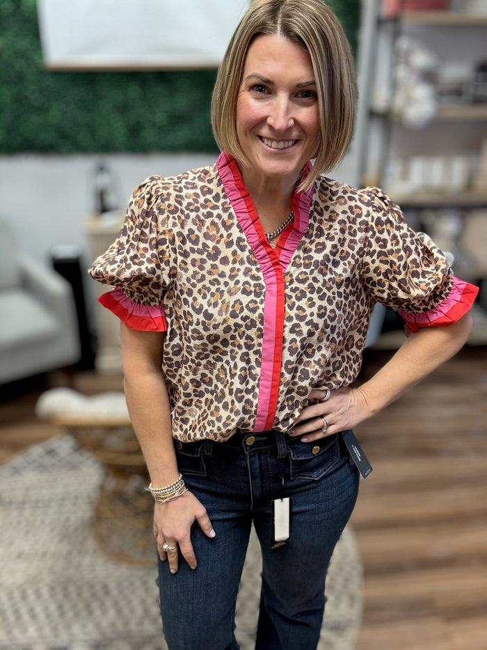 Wild with a Twist Blouse