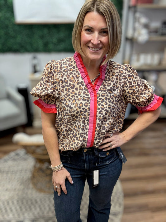 Wild with a Twist Blouse