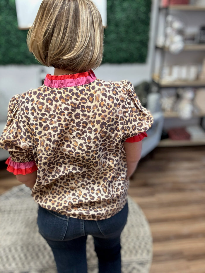 Wild with a Twist Blouse