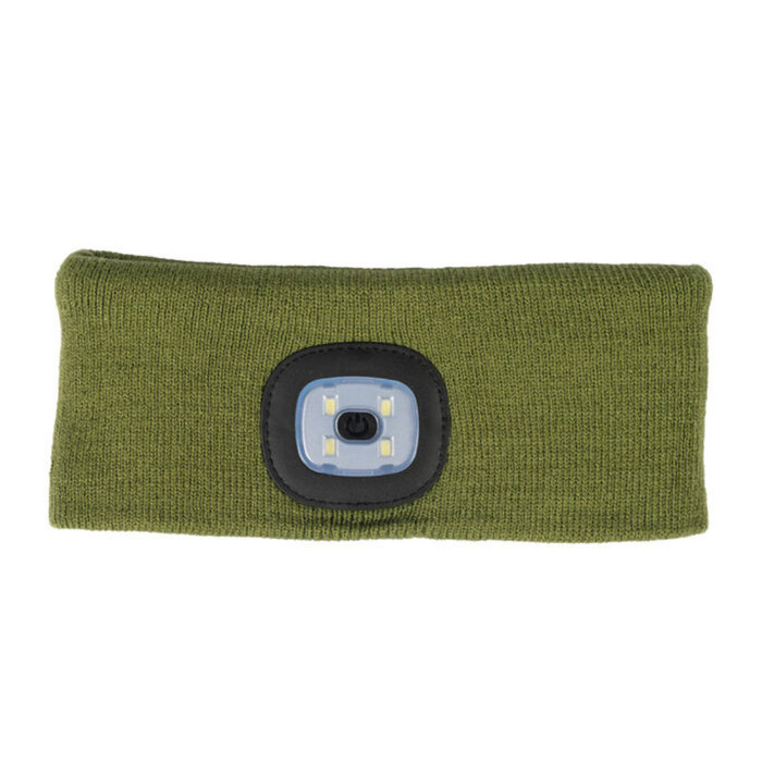 Winter Headband with Headlight